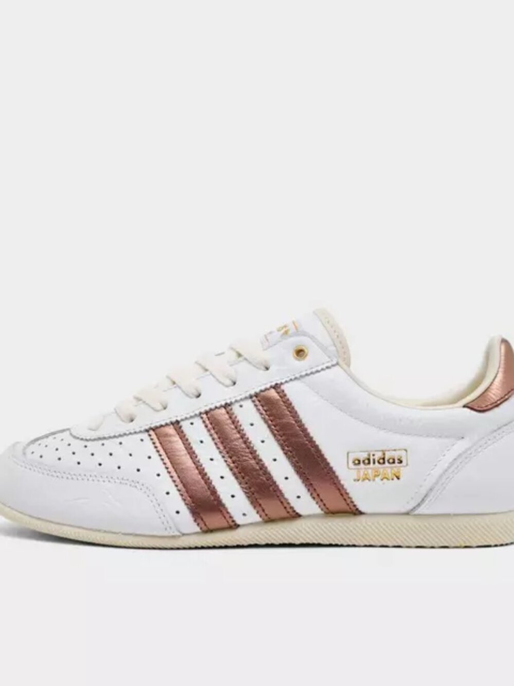 Women's Adidas Originals Japan Shoes - Cloud White Preloved Brown JQ9025  Brand - Picture 7 of 12